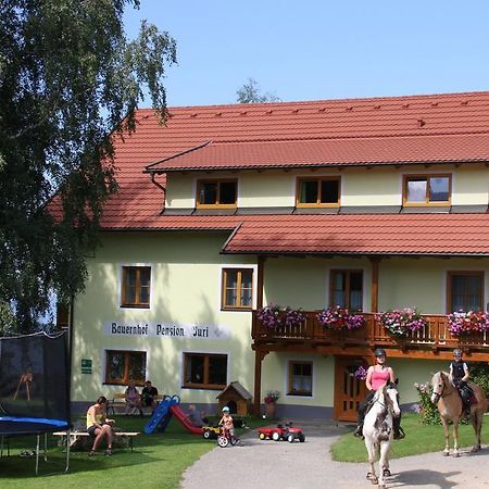 Bauernhof Pension Juri Obergösel Exteriör bild