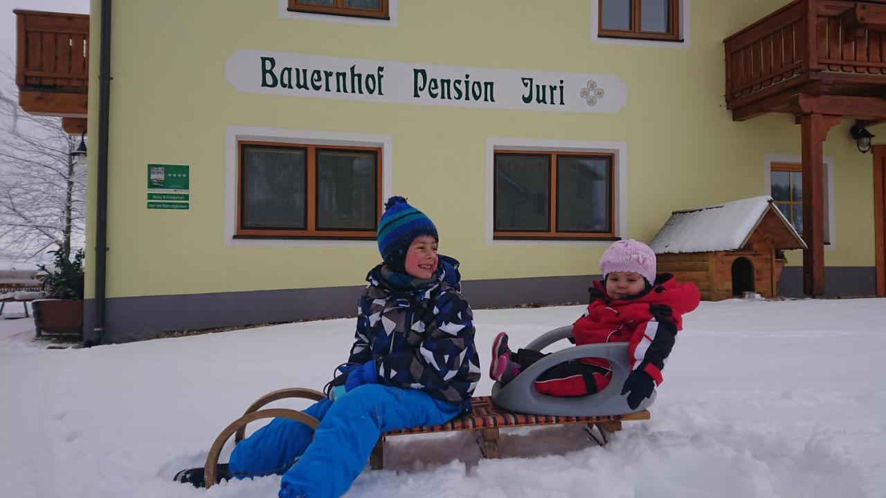 Bauernhof Pension Juri Obergösel Exteriör bild